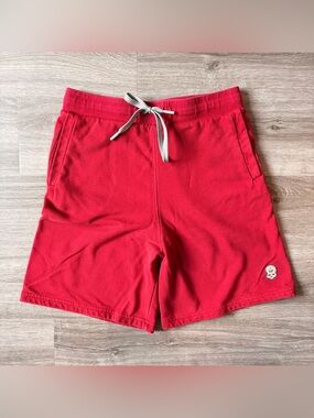 Zero Foxtrot red shorts